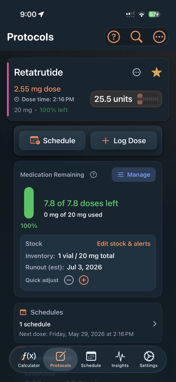 semaglutide mixing calculator app Best Peptide Reconstitution Calculator - Free Online Tool | PeptideCalc.io